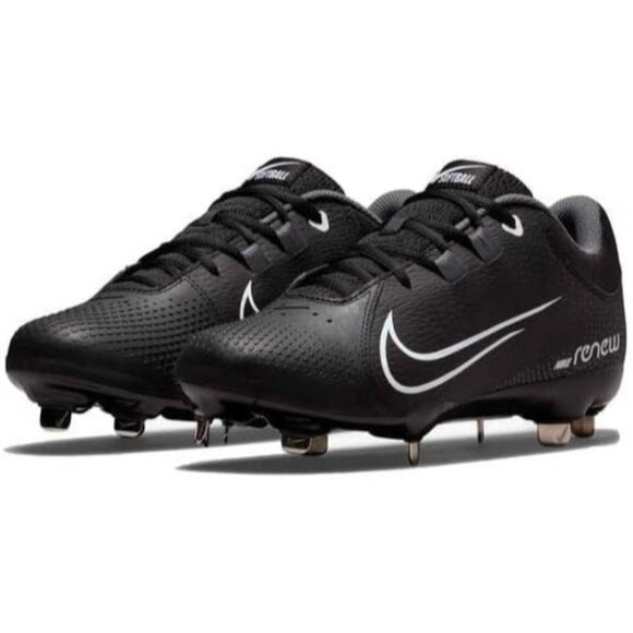 Nike Hyperdiamond 4 Pro Womens Softball Cleats CZ5920-010 Black Size 10W - Picture 1 of 5